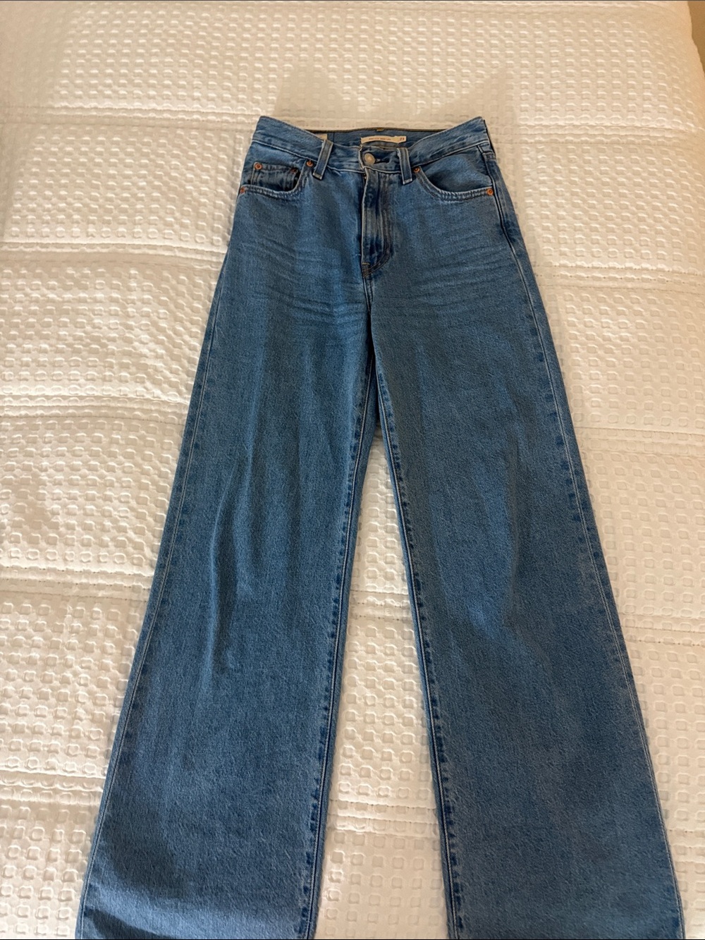 Levi's Medium Blue Wide-Leg Women's Jeans